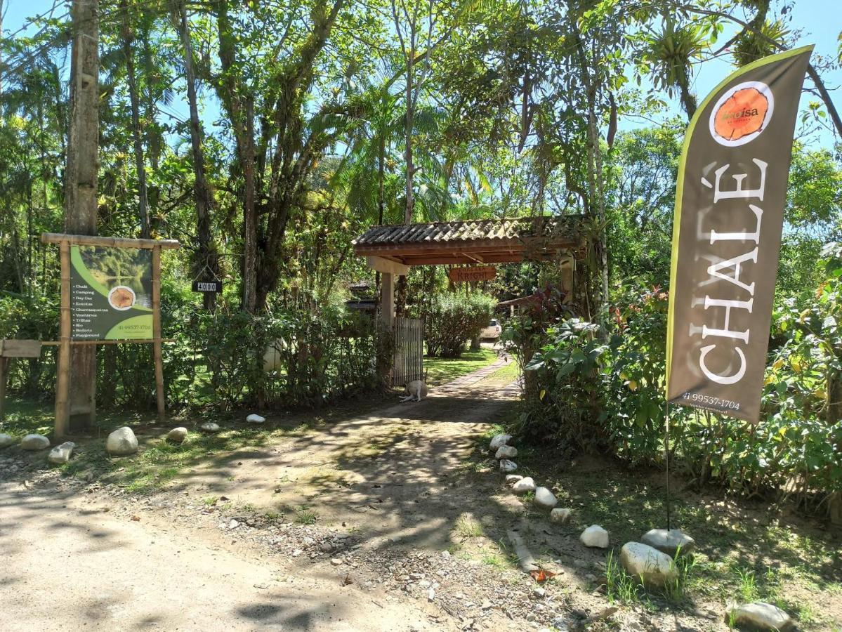 Ecoisa De Chacara - Casa De Vidro, Casa De Campo Morretes Esterno foto