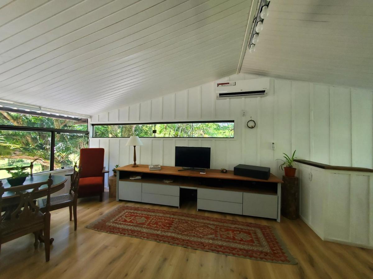 Ecoisa De Chacara - Casa De Vidro, Casa De Campo Morretes Esterno foto