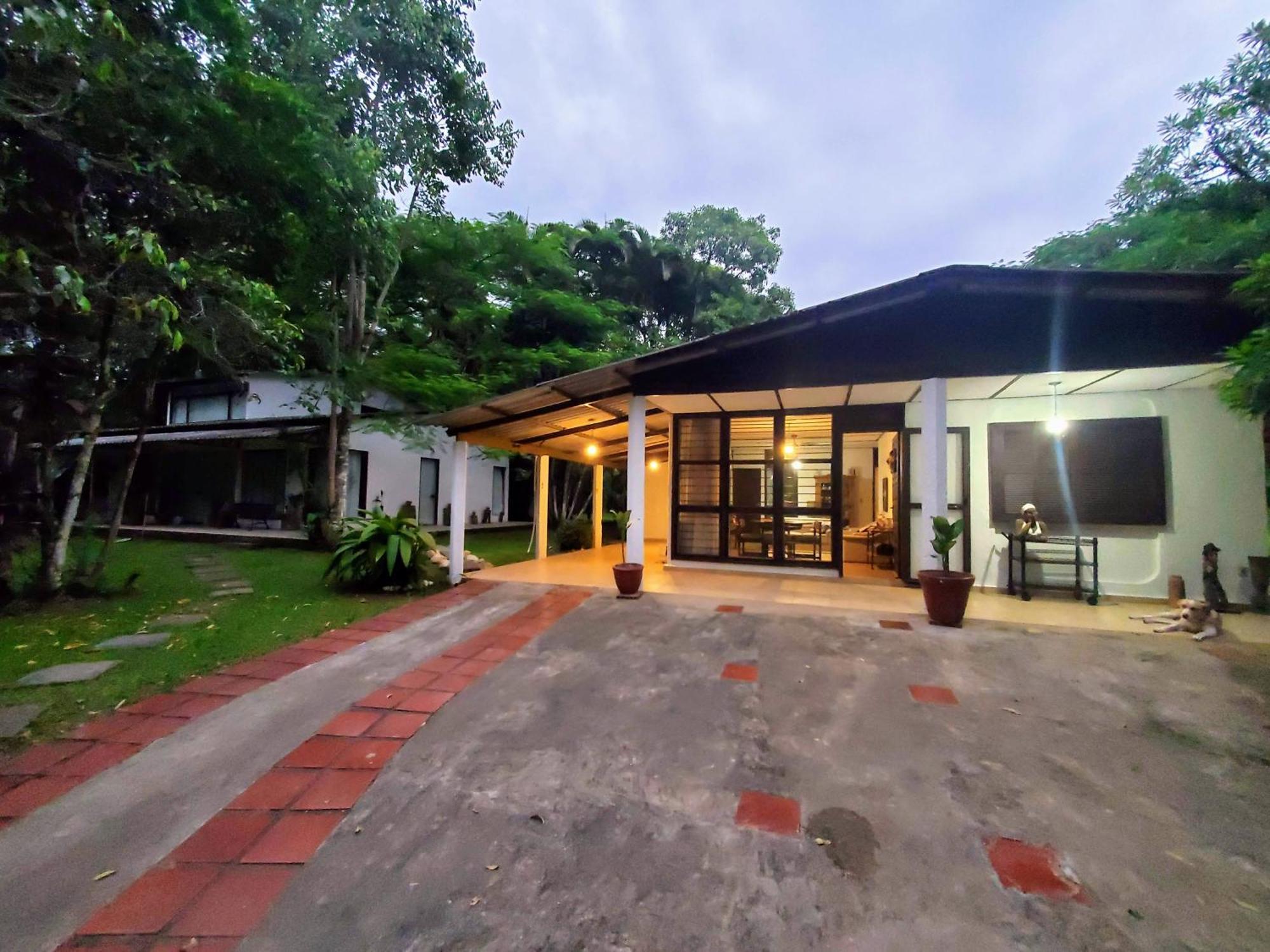 Ecoisa De Chacara - Casa De Vidro, Casa De Campo Morretes Esterno foto
